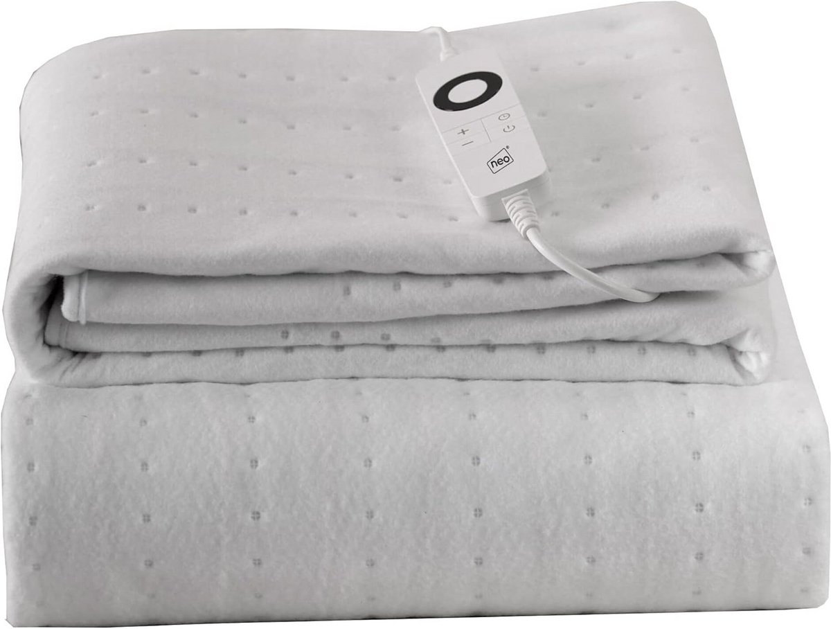 Elektrisch Verwarmde Deken voor onder het Matras - Warmteonderdek met Dubbele Temperatuurregeling (Eenpersoons)