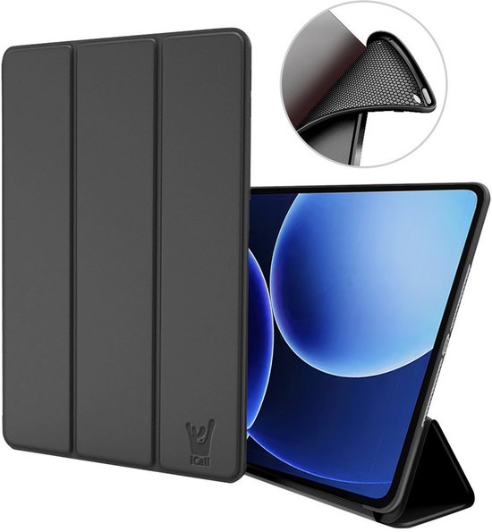 Xiaomi Tablet Pad 7 Pro, 11,2 inch, 8 256 GB, zwart, 3,2K 144 Hz, Snapdragon 8S Gen 3-accu, 8850 mAh, snel opladen, 67 W, HyperAI Quad-luidspreker, naadloze desktopervaring inclusief