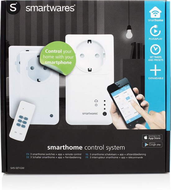 Bol Com Smartwares Smarthome Basic Serie Smart Switch Sh5 Gw T Controller