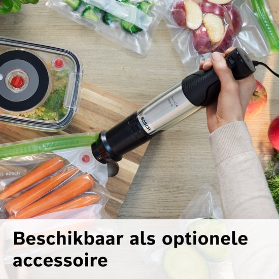 Bosch MSM6M622 ErgoMaster Serie 6 - Staafmixer set - 1000W - Inclusief maatbeker, garde, hakmolen & ijscrusher