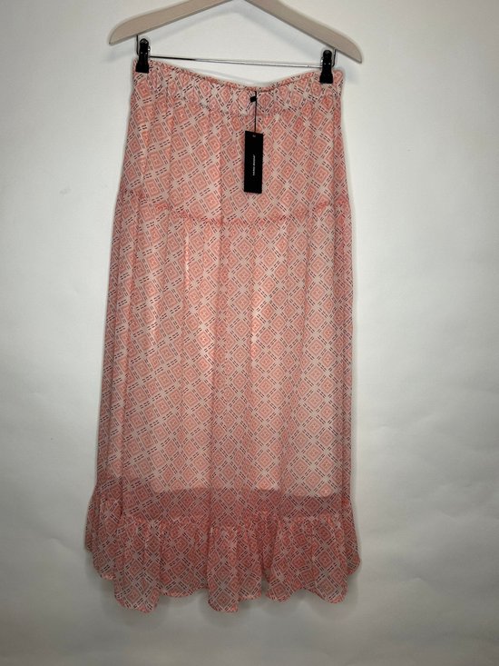 Vero Moda VMALBA ANKLE - A-lijn rok - sandshell/zandkleur