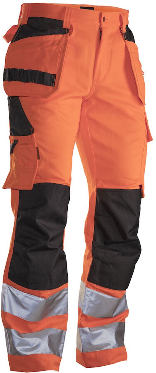 Jobman 2377 Hi-Vis Trousers HP 65237762 - Oranje/Zwart - C52
