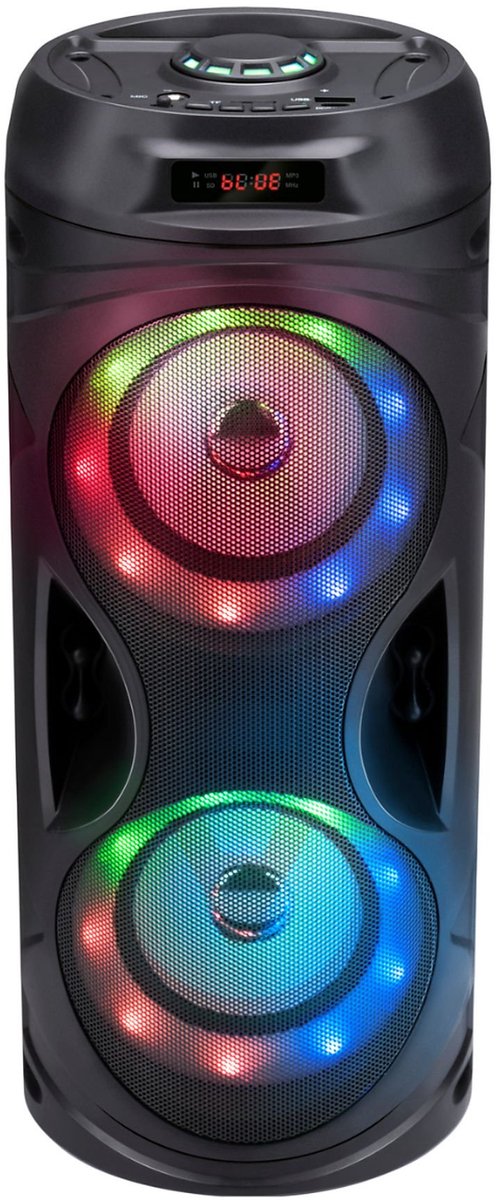 GENERIC MENPO7320/0020 Portable speaker Zwart