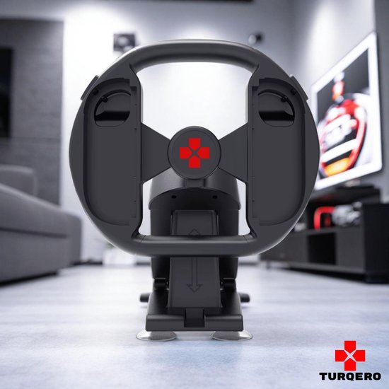Turqero Stuurwiel voor Nintendo Switch 2 Joy Con - Race Stuur - Racing wheel - Nintendo Switch 2 Accessoires - Game Stuur voor Nintendo Switch 2 van Merkloos — afbeelding 5