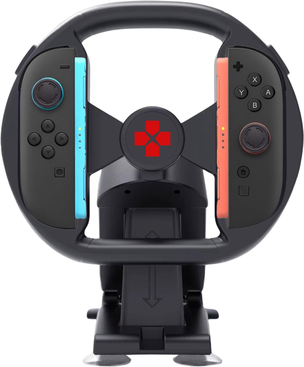 Turqero - Stuurwiel voor Nintendo Switch 2 Joy-Con - Racing Wheel