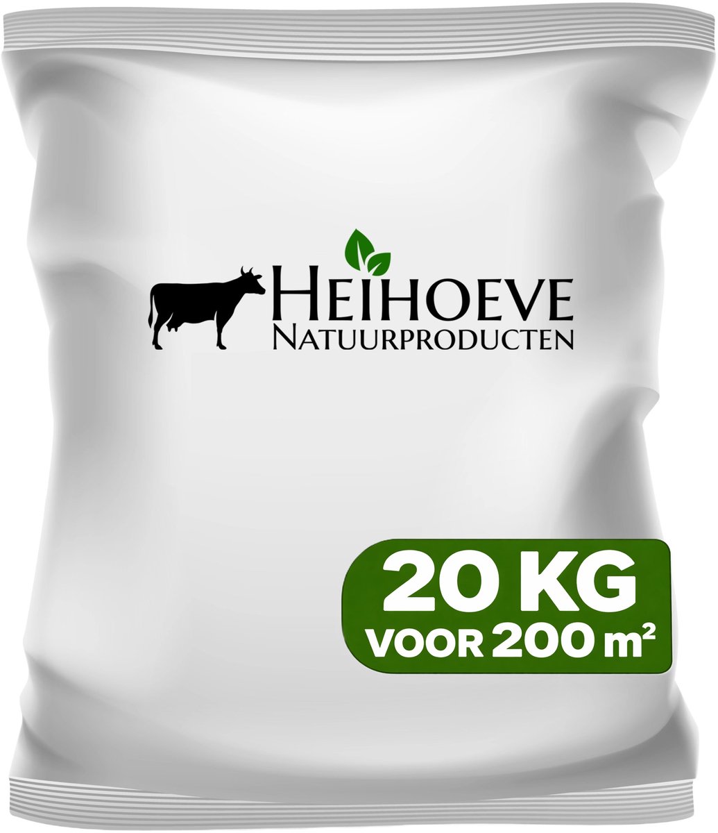 Koemestkorrels Premium 20 KG voor 200 m2 (Organische mestkor