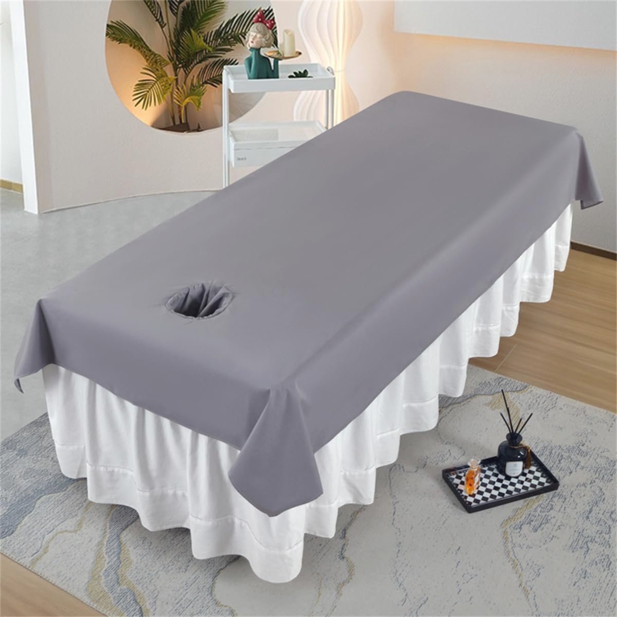 Verstelbare Waterdichte Hoes voor Massagestoelen en Therapiebanken - Geschikt voor Schoonheidssalons (120 x 230 cm)