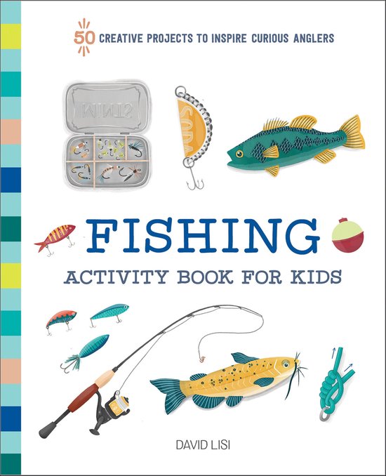 Fishing Activity Book for Kids - cover