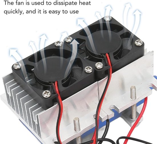 Peltier Thermo-elektrisch Koelsysteem 144W - Halfgeleider Koeling - DIY Water Chiller - Mini Airconditioners - Efficiënte Koeler — afbeelding 4