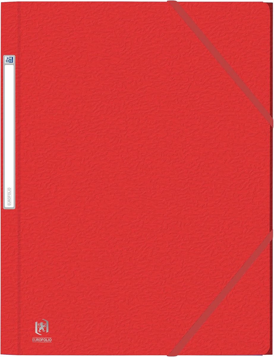 Elastomap A4 rood - pak 10 stuks