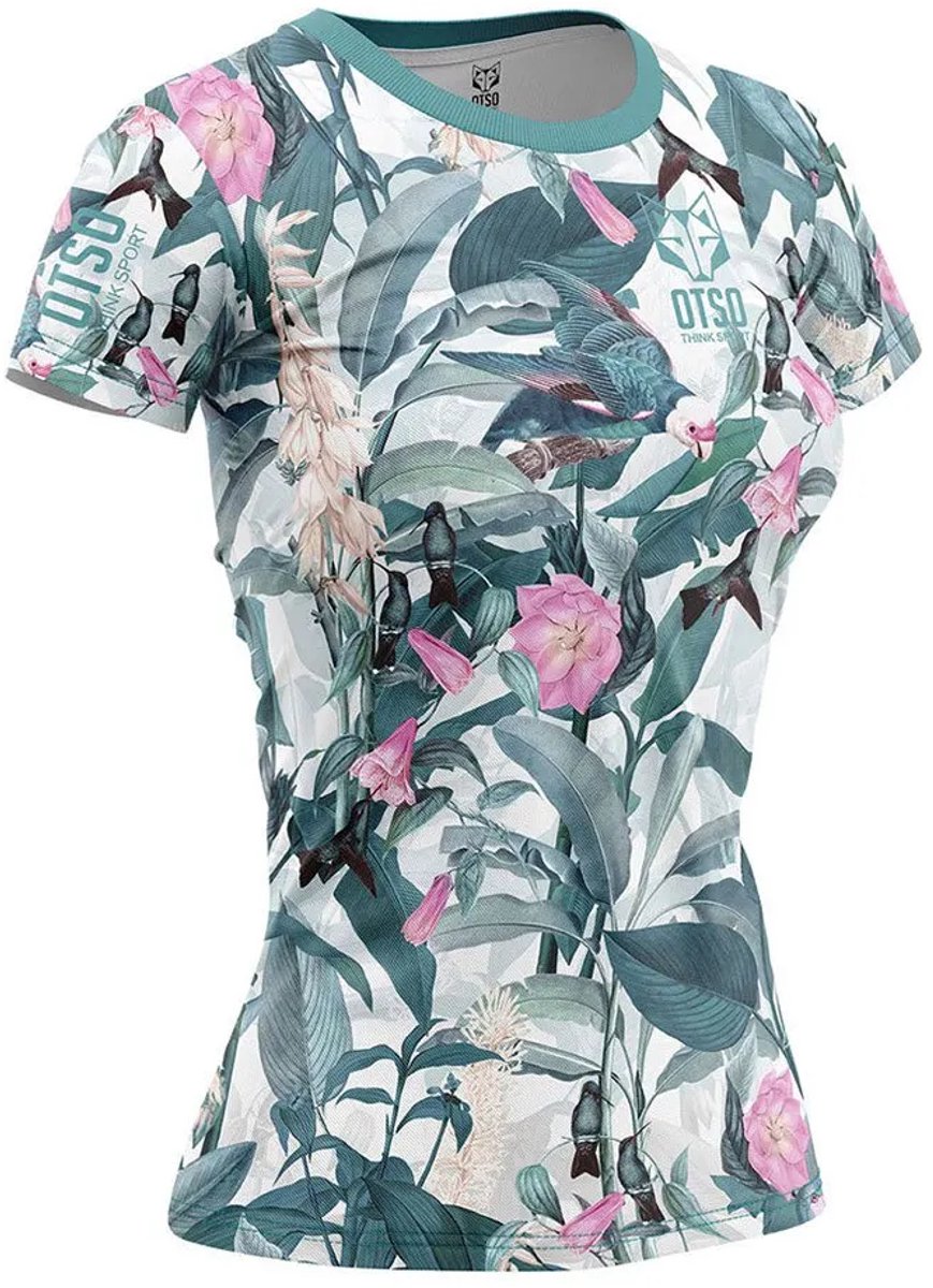 Otso Garden T-shirt Met Korte Mouwen Veelkleurig S Vrouw