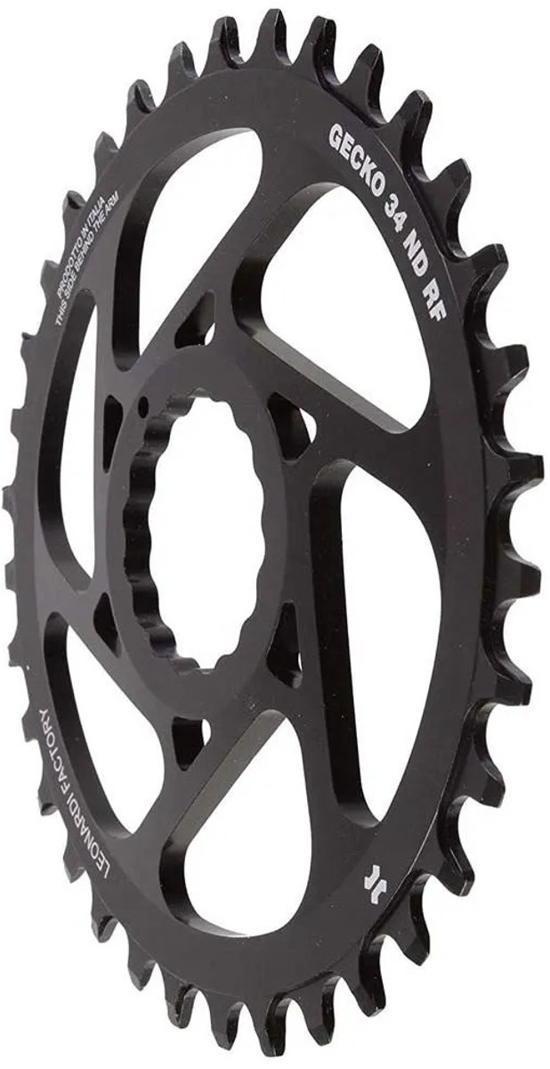 Leonardi Racing Gecko Race Face Dm Kettingblad Zwart 36t