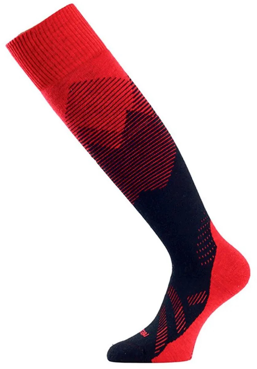 Lasting Fwm 393 Lange Sokken Rood EU 46-49 Man,Vrouw