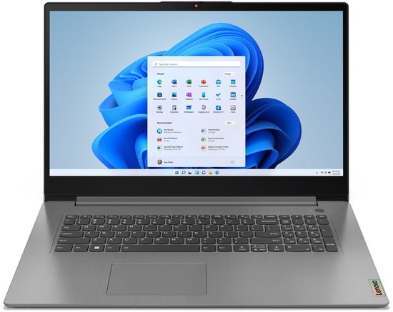 Lenovo IdeaPad 3 17ABA7 82RQ007YRM - 17,3 inch - AMD Ryzen 5 - 512 GB SSD + 8 GB RAM - Dolby Audio - Windows 11 Home - Lenovo - Hoofdafbeelding