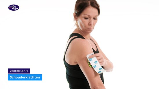 My CureTape® Sports - Kinesiotape - Pink, black en Blue met 3 rollen 5cm x 2,5m - Extra kleefkracht (kinesiotape, kinesiologie tape, fysiotape, sporttape) - ideaal voor sporters en het tapen van gewrichten