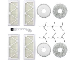 15 stuks vervangende accessoires - geschikt voor DJI ROMO S - ROMO A - ROMO P robotstofzuiger - 6 zijborstels - 4 HEPA-filter - 4 dweilpads - 1 reinigingsgereedschap