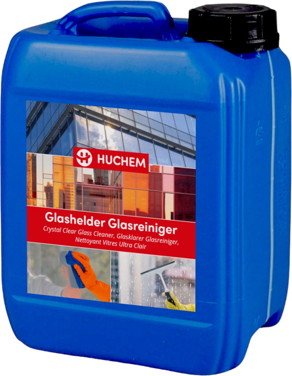 Clear Glass | Glashelder | Glasreiniger | 5L | Professional | Multifunctioneel | Ramen | Concentraat