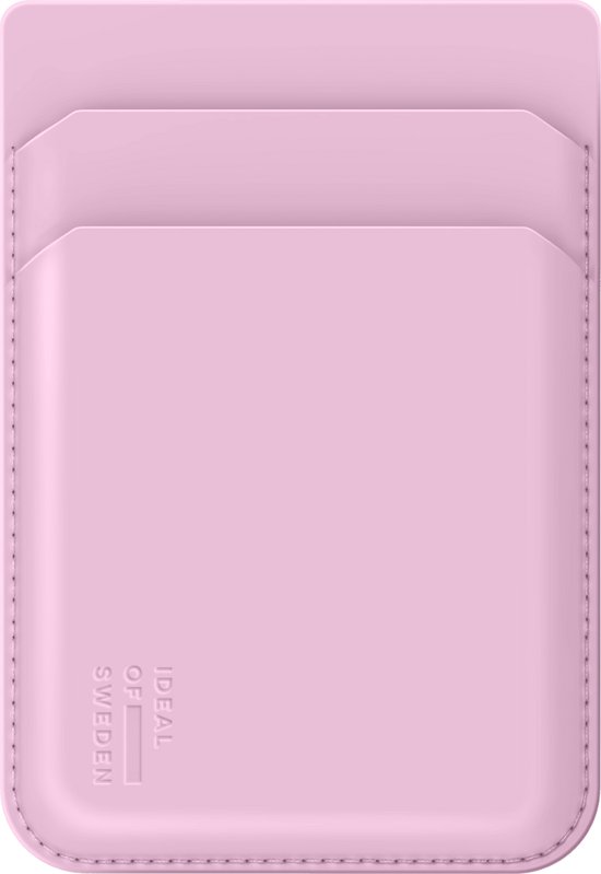 iDeal of Sweden - Magnetic Card Holder MagSafe Bubblegum Pink - Universeel - Roze