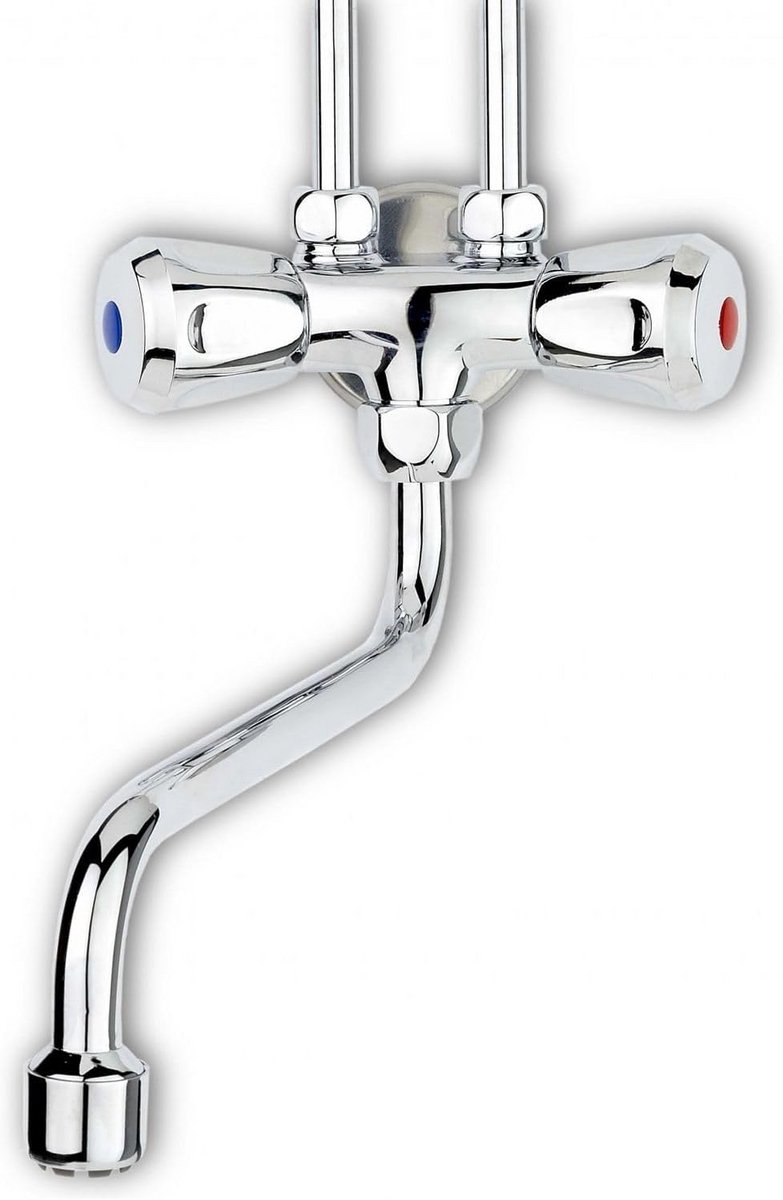 Tweegreep mengkraan voor close-in boiler of boventafelgeheugen