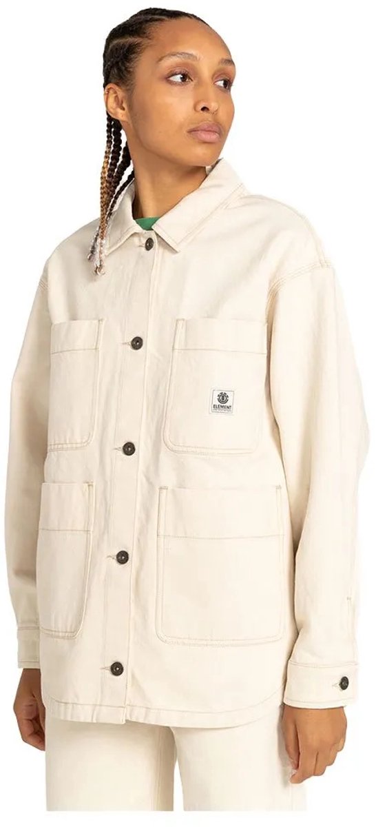 Element Chore Overshirt M Vrouw Natural