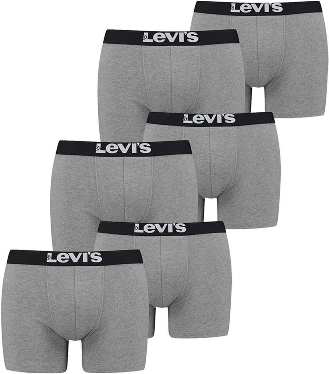 Heren Boxershorts 6-Pack Comfortabele Pasvorm Katoen