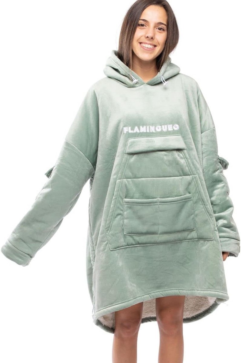 Extra Grote Hoodie Deken voor Heren en Dames - Extreem Zacht en Warm