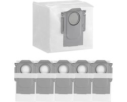 roborock Originele stofzuigerzakken OC-stofzakken Geschikt voor Q10S5 / Q7M5 / Q7L5 / Q7 Max+ Serie/S7 MaxV Ultra/S7 Pro Ultra/S8 Pro Ultra Serie/Q8 Max+/S8+/Q5 Pro+/S7 Max Ultra serie robotstofzuiger (6 stuks