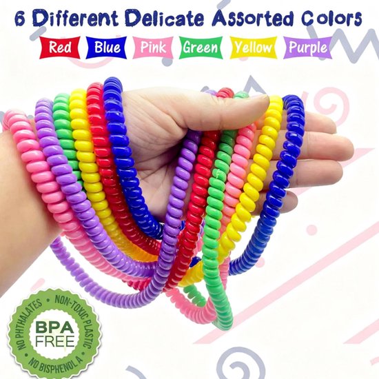 OUYLAF Bijtketting Kauwketting - spoel armband - Kauwketting Kind - zintuiglijk speelgoed - Decompressie speelgoed - Oraal sensorisch kauwspeelgoed - 16pcs van Merkloos — afbeelding 2