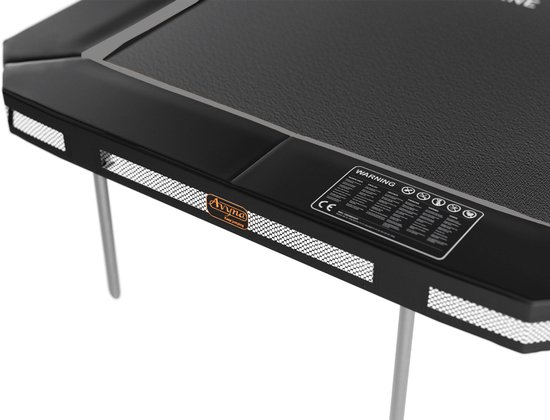 Trampoline Rand Avyna InGround 380x255 cm – Zwart – Rechthoekig – Origineel Onderdeel – Voor Avyna InGround Trampoline 238