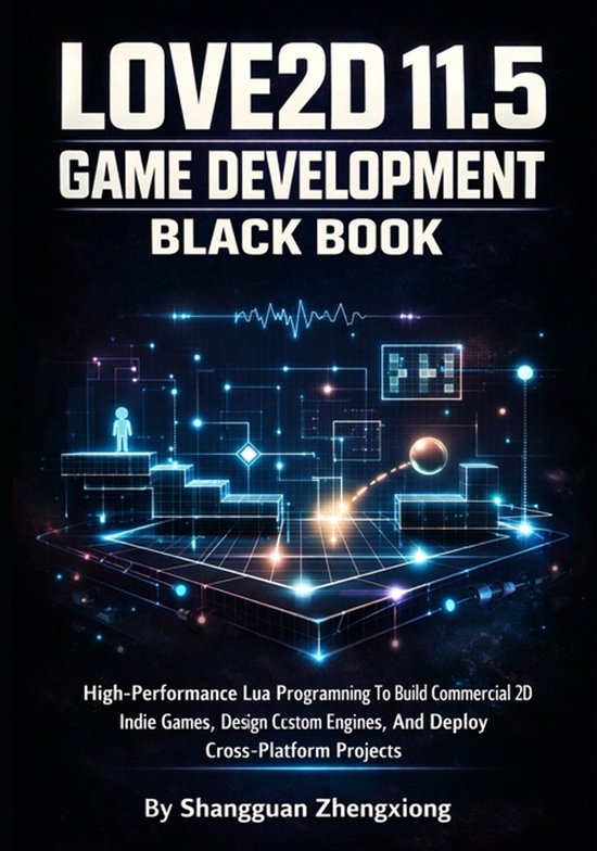 Love2d 11.5 Game Development Black - cover