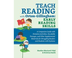 Omslag van Teach Reading with Orton-Gillingham: Early Reading Skills