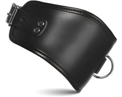 BDSM Padded Locking Posture Collar Hard Stance - Master Series - BDSM - Verstelbaar