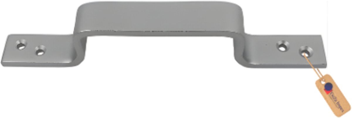 GeZu Impex Deurgreep verzinkt 182 x 20 mm