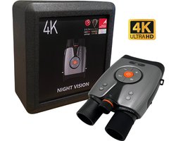 Verranox® VX-Elite Full color 4K HD Nachtkijker + Digitale Verrekijker (1000m) met WIFI - VIDEO + FOTO + Infrarood - 8× Zoom - Afstandsbestuurd Wifi App - 4K Ultra HD Video - Tactische Zaklamp - Starvis II Sensor- Incl. 64GB