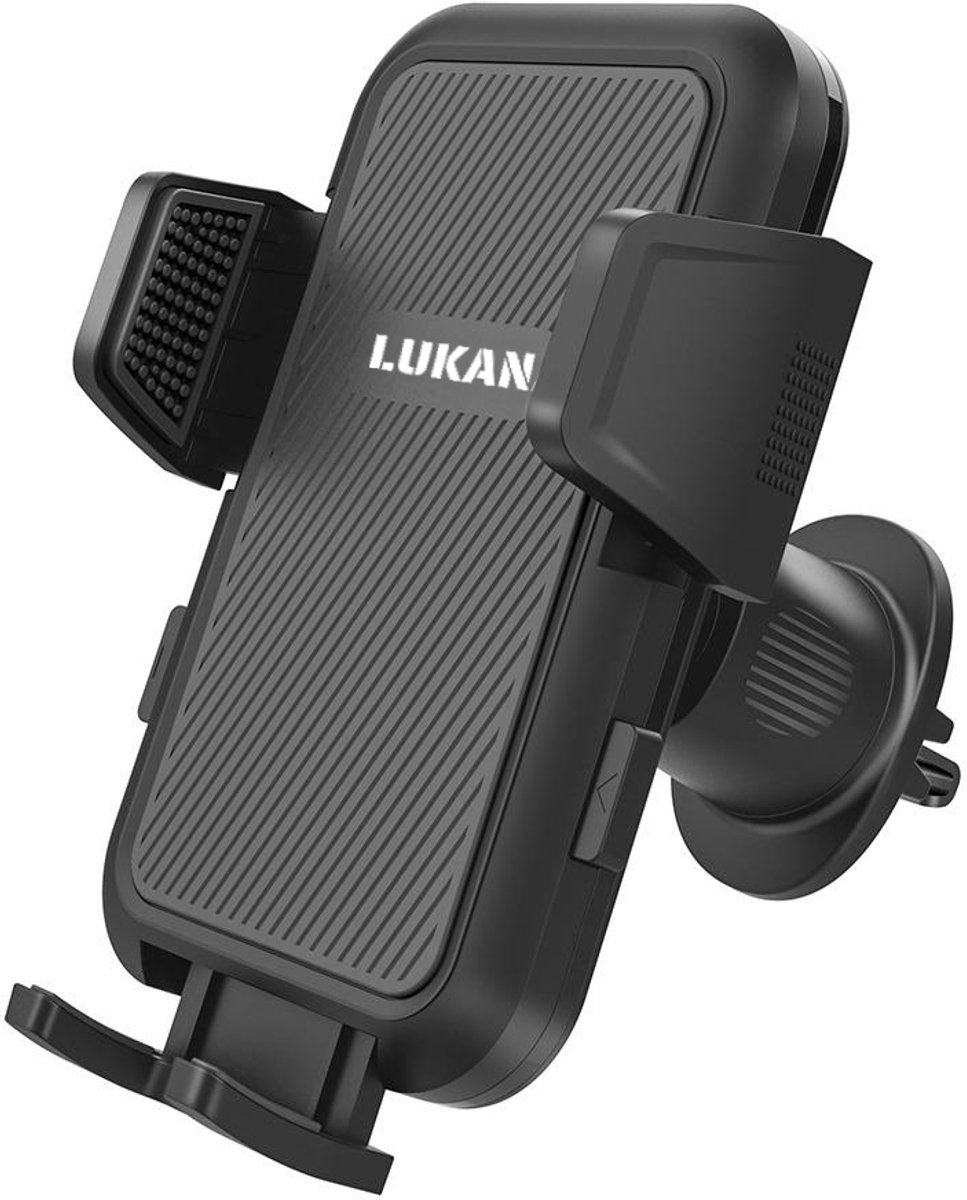 Lukana M-912 Telefoonhouders Auto - Ventilatierooster - GSM Houder - Offroad & Drempel Proof - Universeel