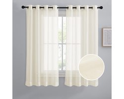 Home Fashion raambekleding ring top verduisterende gordijnen en gordijnen (132 x 160 cm, set van 2 panelen, blauw) zeer hoogwaardig verduisteringsgordijn.