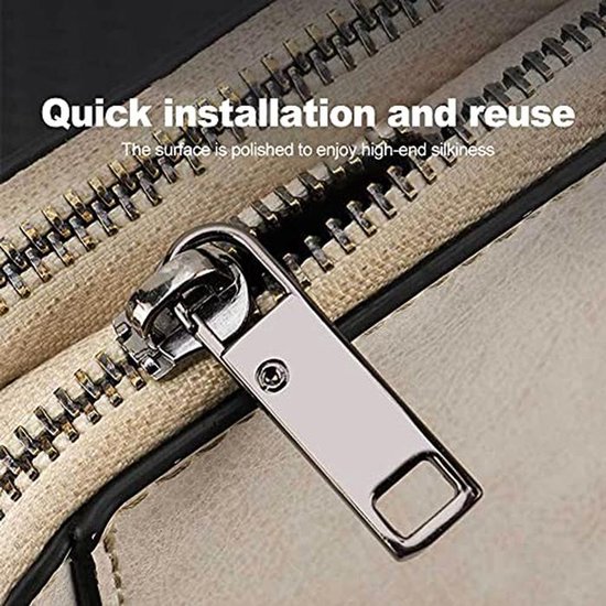 Rits Reparatieset - 5 Stuks Zip Trekkers voor DIY Vervanging en Reparatie — afbeelding 5