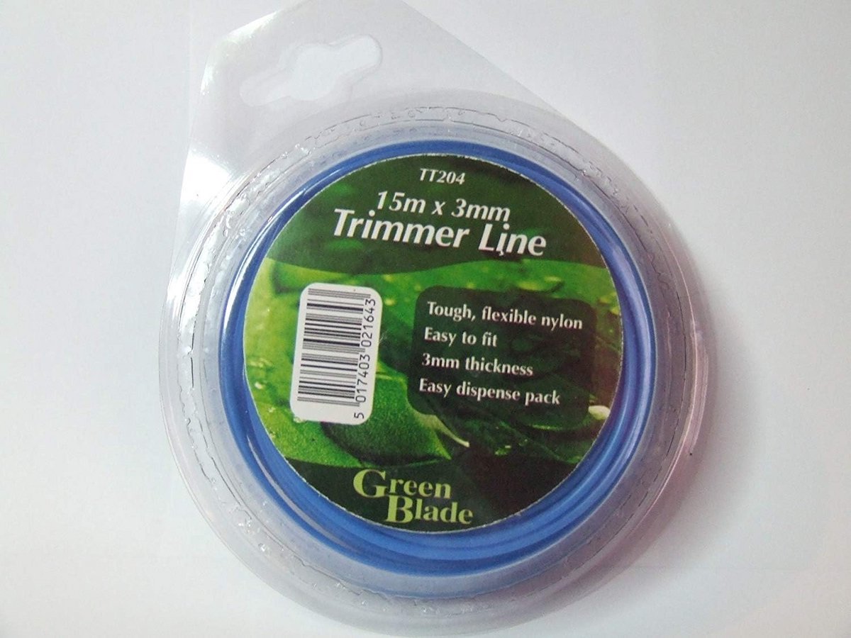 Trimmer Draad - Reserve lijn - Gazon Onderhoud - Stevig Nylon Materiaal - 15m x 3mm - Onbekend