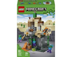 LEGO Minecraft Zombiekerker Speelgoed voor Kinderen en Gamers vanaf 8 Jaar - 21587