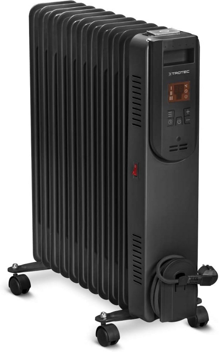 Elektrische Olieradiator met 2500W Vermogen en 3 Warmtestanden