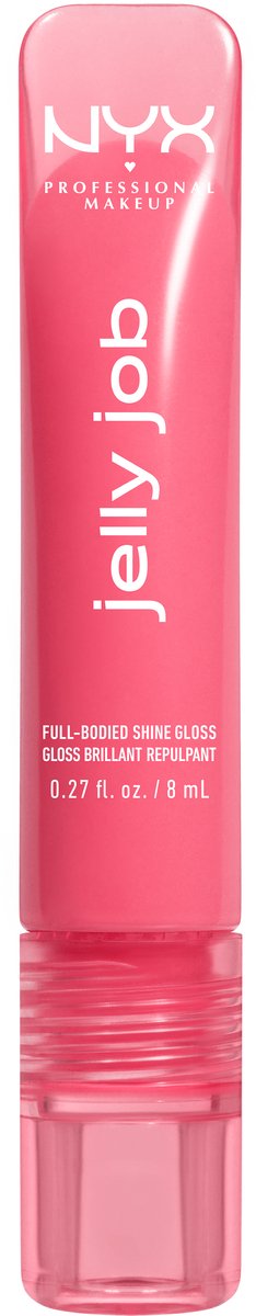 NYX Professional Make Up Jelly Job Lipgloss - Intense glanzende finish - Jelly-zacht volume - Jelly Blushin