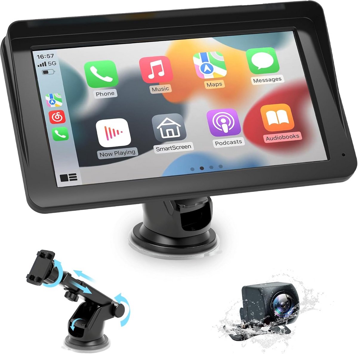 Draadloze Autoradio met Bluetooth en USB Poort voor Stijlvolle Geluidsbeleving