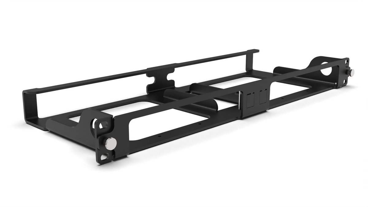 19-inch 1U Rackmount for 2x HP mini