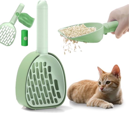 Metalen kattenbak schep - handig voor de kattenbak