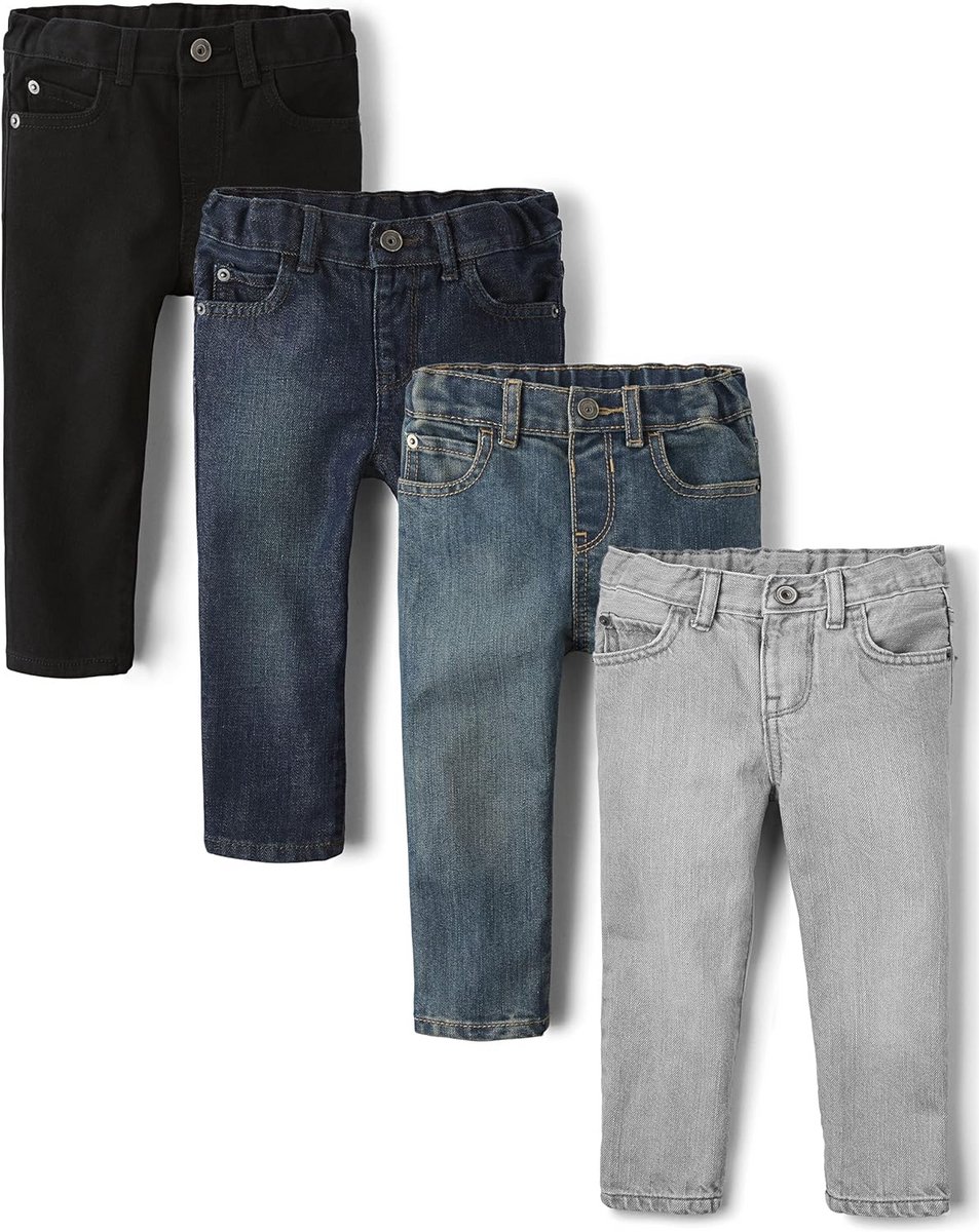 Set van 2 Skinny Jeans voor Baby en Peuter Jongens