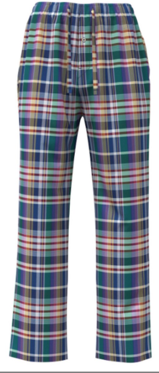 Ralph Lauren, pyjamabroek, geruit, flanel