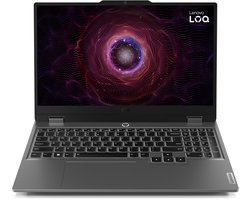 Lenovo LOQ 15ARP9 AMD Ryzen™ 5 7235HS Laptop 39,6 cm (15.6") Full HD 16 GB DDR5-SDRAM 512 GB SSD NVIDIA GeForce RTX 4050 Wi-Fi 6 (802.11ax) Engels Grijs