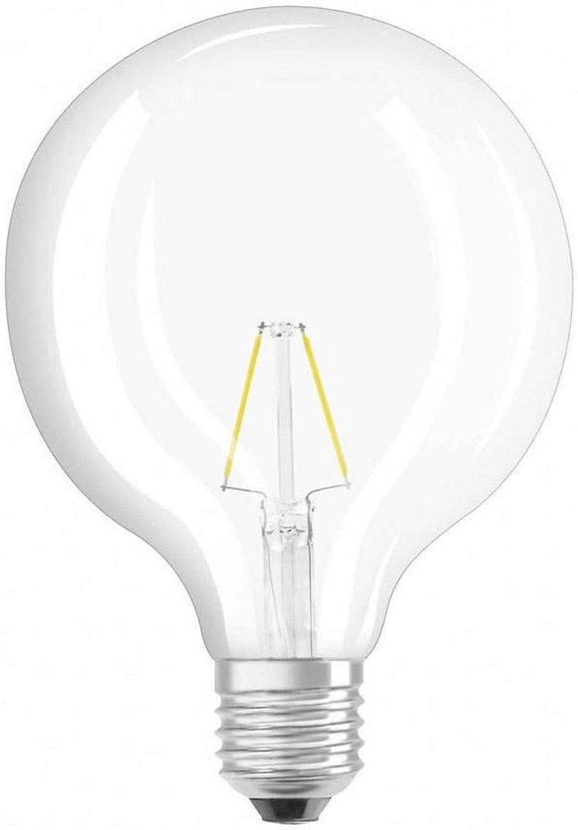 LED Filament Bollamp Warm Wit E27 - Gloeilamp Stijl, 25W Vervanger, Niet Dimbaar
