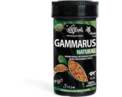 Natuurlijke Gedroogde Gammarus Garnalen voor Schildpadden - 250ml/27g