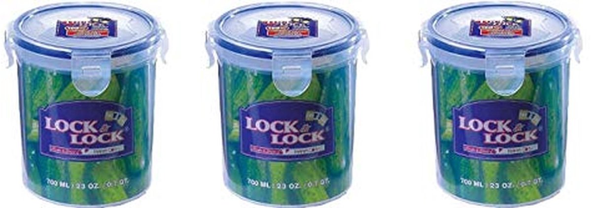Ronde Voorraaddoos 700 ml - Perfect voor Opslag en Organisatie